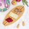 Lil' Surfer Surfboard Shaped Bamboo Serving and Cutting Board, 14-1/2" x 6